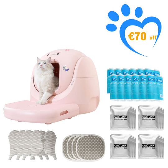 Arenero autolimpiable CATLINK Baymax Sakura