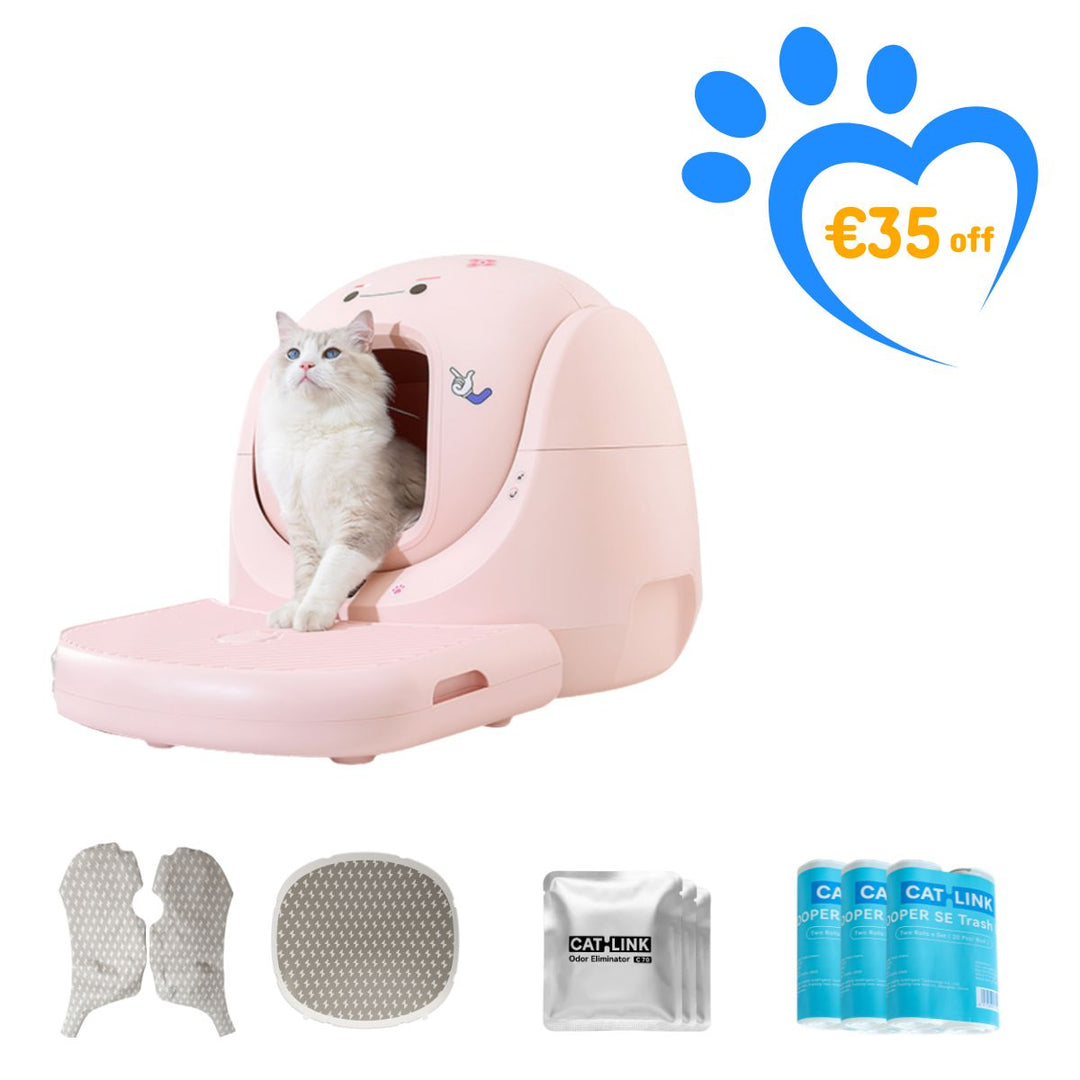 Arenero autolimpiable CATLINK Baymax Sakura