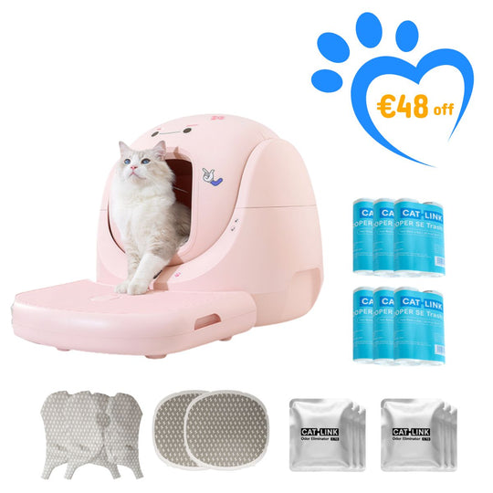Arenero autolimpiable CATLINK Baymax Sakura