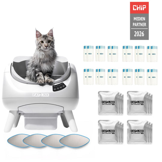 CATLINK Open-X Open Top Self-cleaning Litter Box